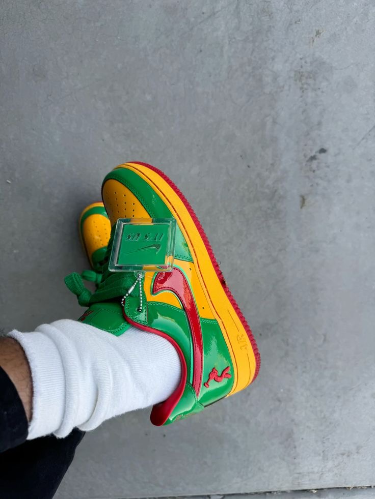 Nike Air Force 1 “Rasta” Edition