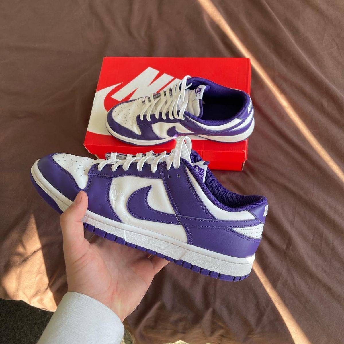 Nike Dunk Low Purple White